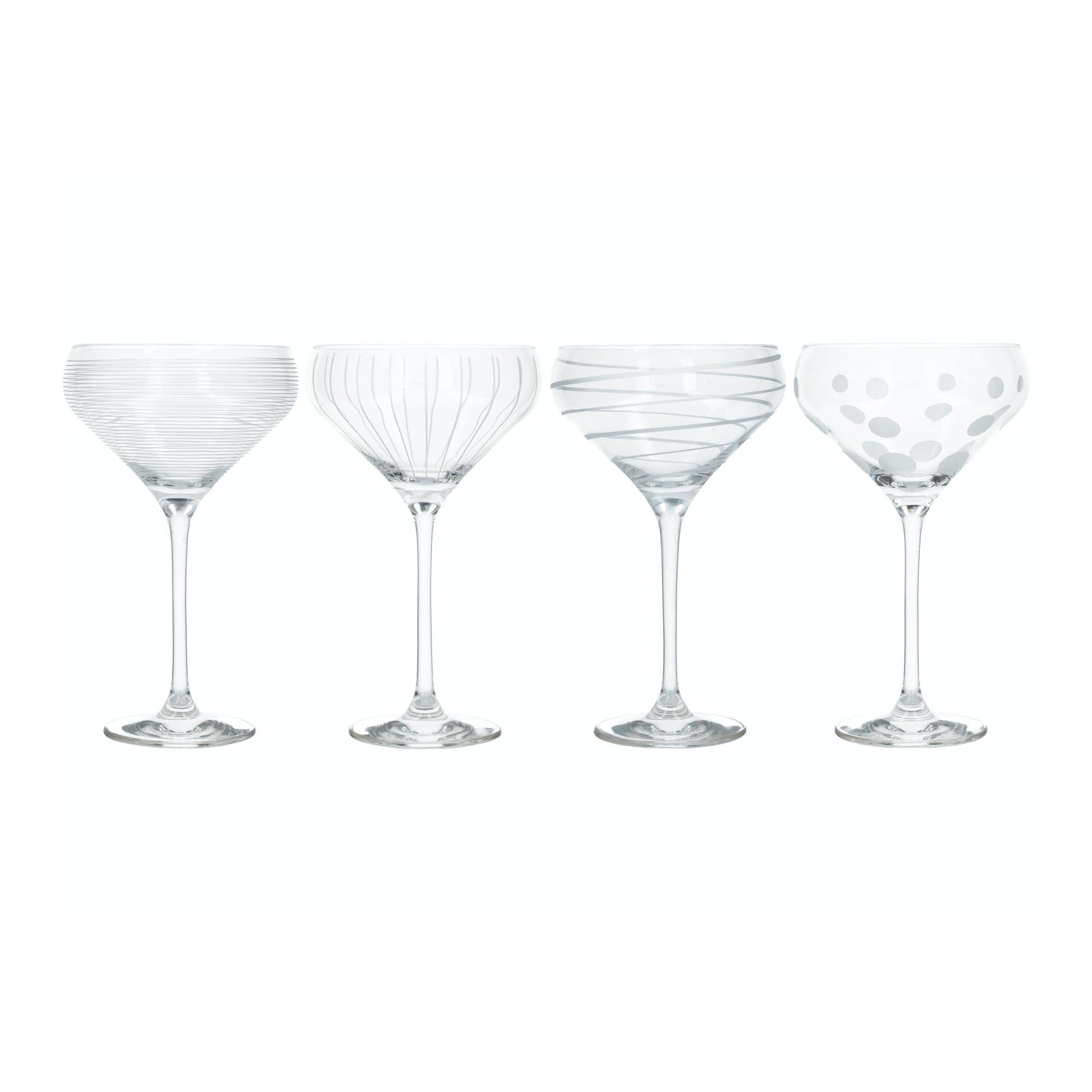 Mikasa, Cheers Martini Glass, Set of 4 - Zola