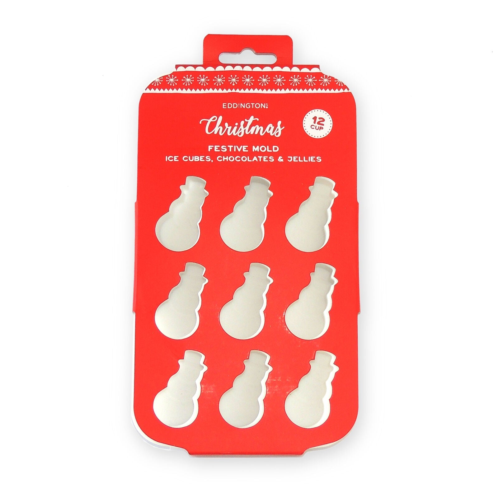FROSTY THE SNOWMAN CHRISTMAS ICE CUBE TRAY NEW