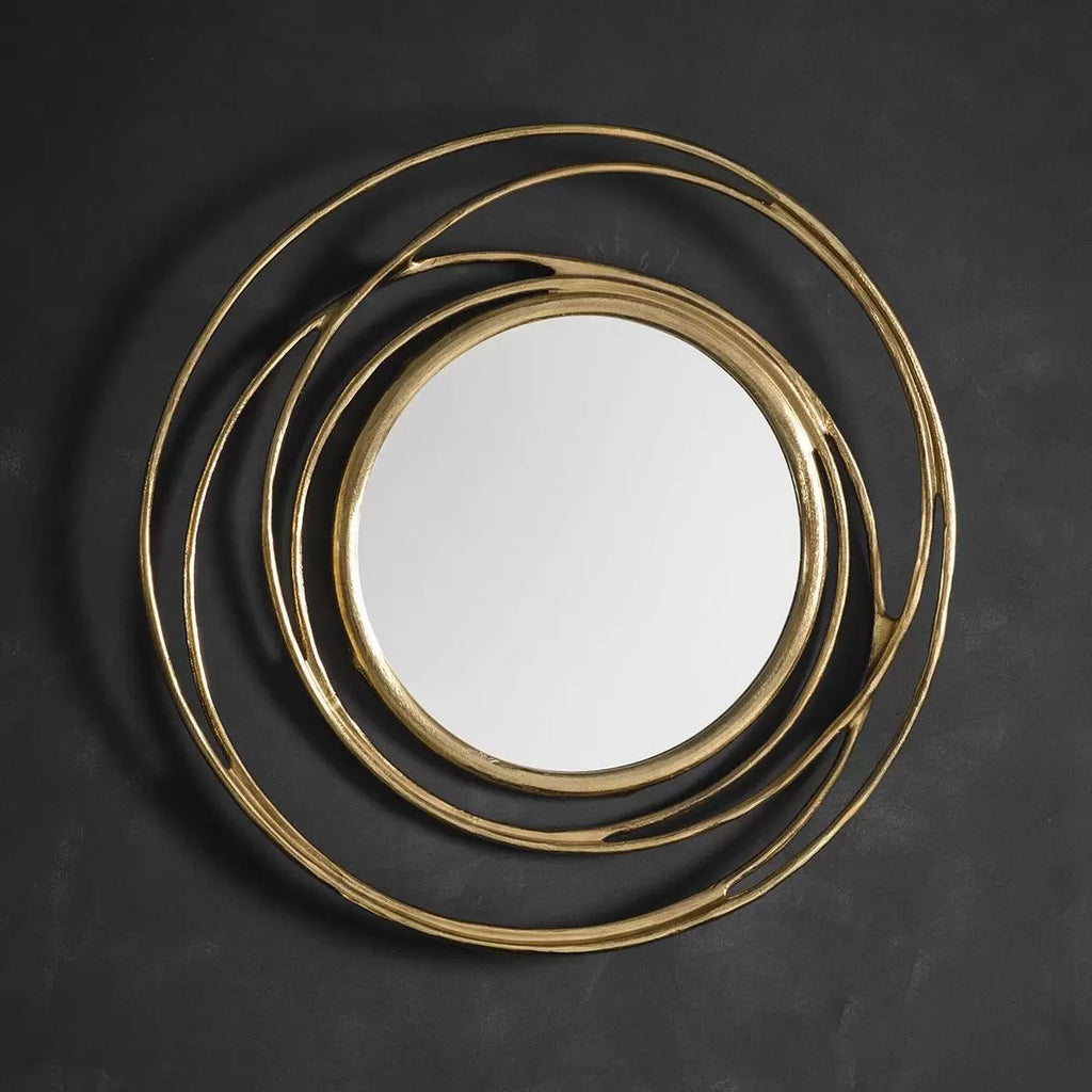 Alvarez Mirror Satin Gold - Distinctly Living