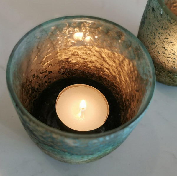 Aquamarine Tea Light Holder - Distinctly Living