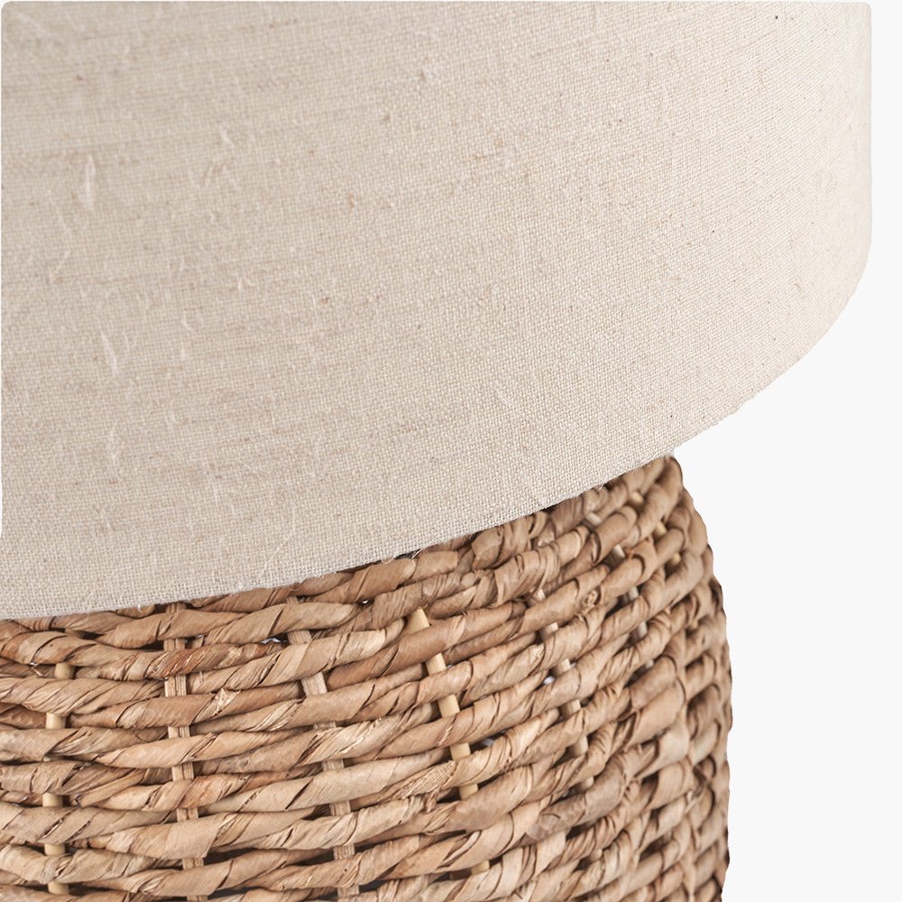 Ascoli Natural Woven - Small Table Lamp - Distinctly Living