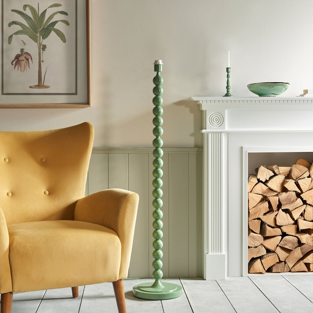 Bigbury Bobble Painted Floor Lamp - Distinctly Living