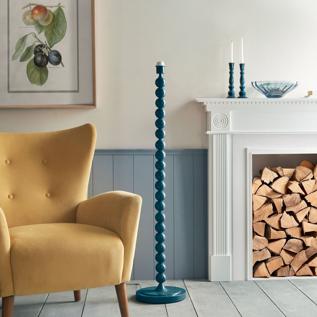 Bigbury Bobble Painted Floor Lamp - Distinctly Living