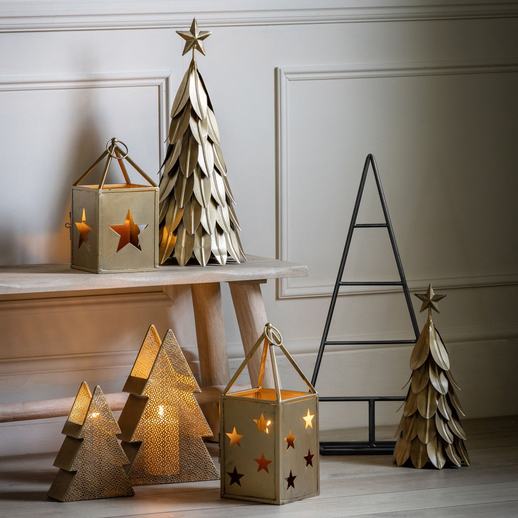 Black or Gold - Metal Christmas Tree - Distinctly Living