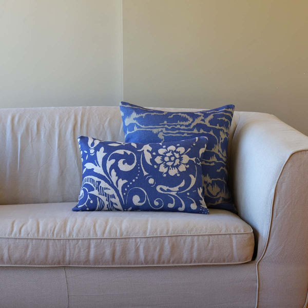 Bloom Blue Cushion - Distinctly Living
