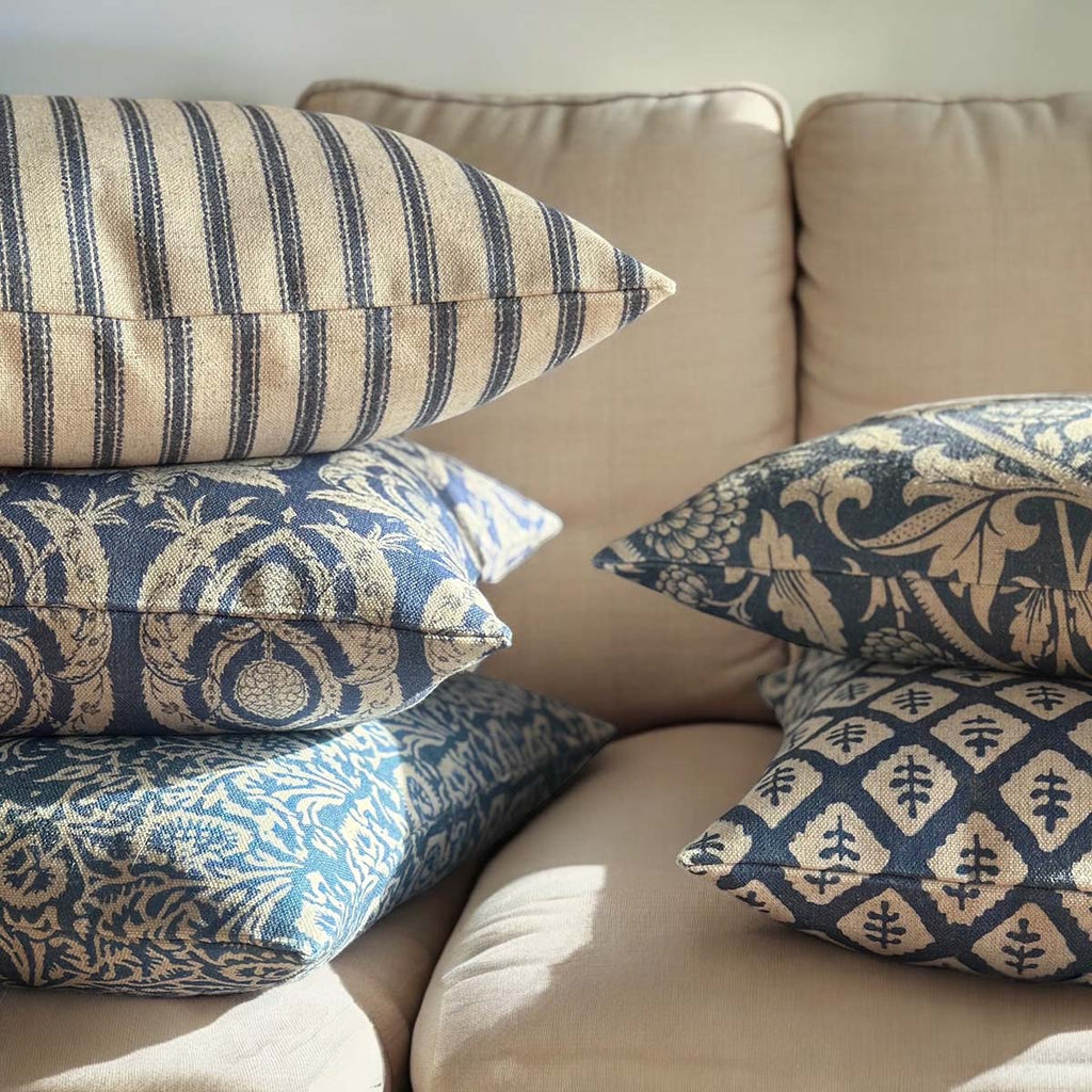 Blue Manse Cushion - Distinctly Living