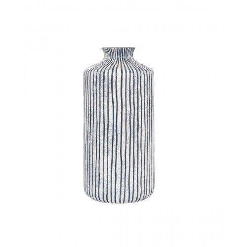 Blue Sea Striped Vase - Distinctly Living