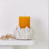 Ceramic Artichoke Pillar Candle Holder - Distinctly Living