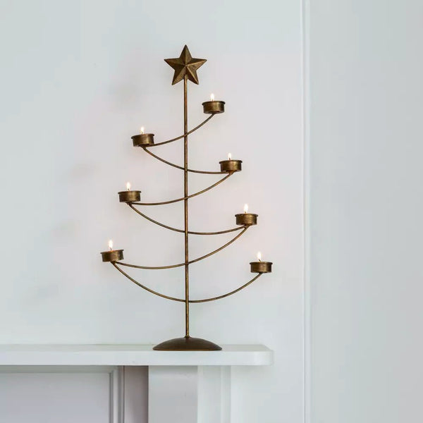 Christmas Tree Tealight Holder - Distinctly Living