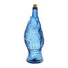 Cobalt Blue Fish Bottle or Vase - Distinctly Living