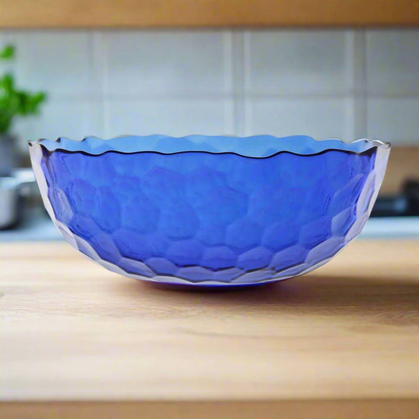 Cobalt Blue Glass Bowl - Distinctly Living