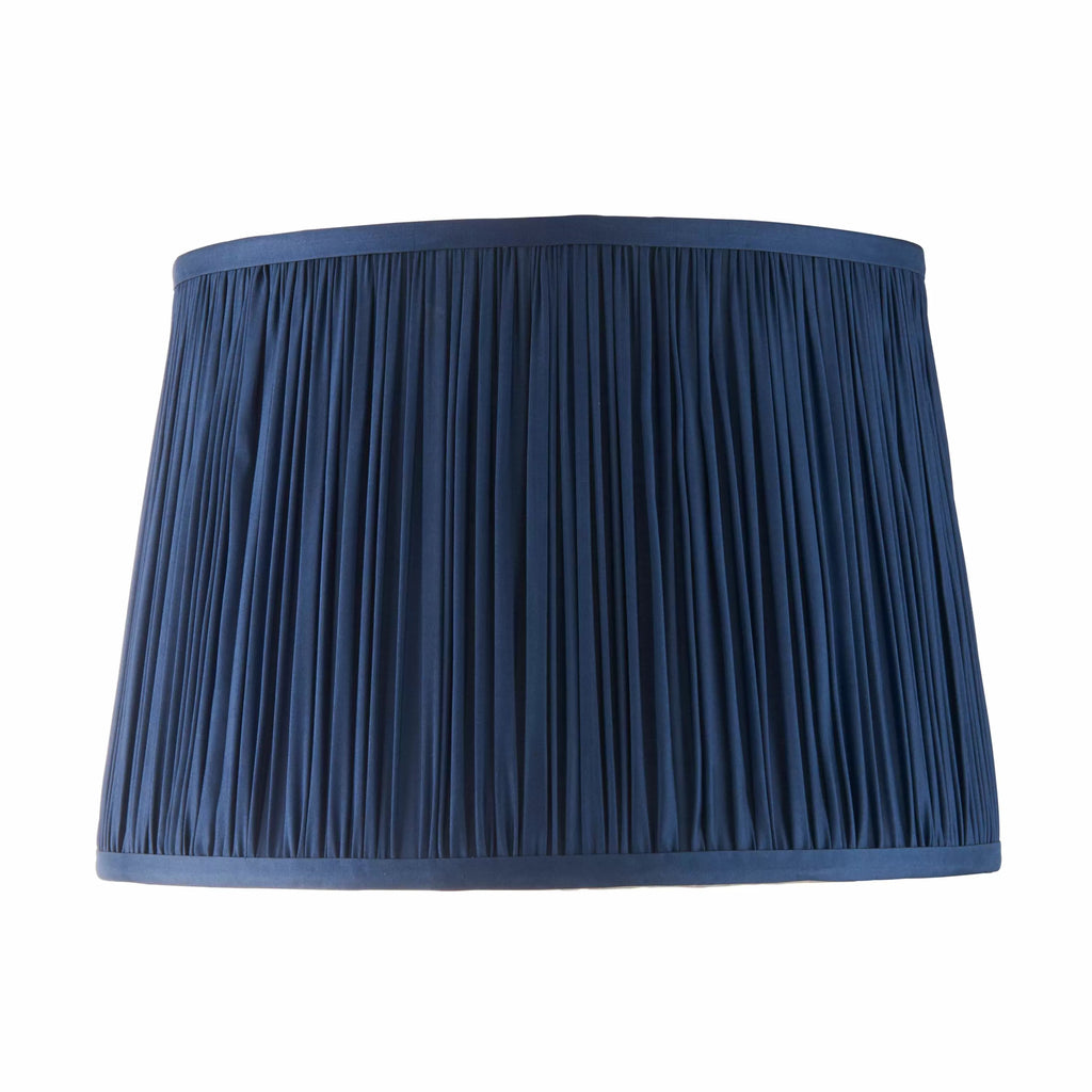 Dark Blue Pleatted Shade - 30cm - Distinctly Living