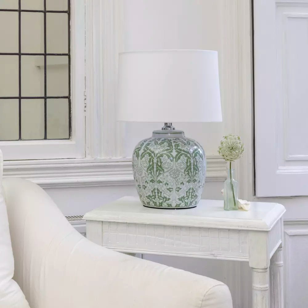 Elgo Lamp and White Shade - Distinctly Living