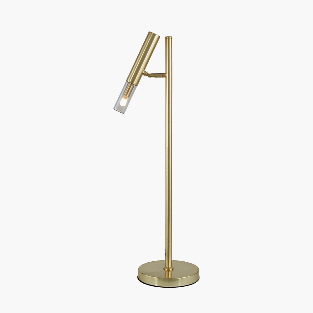 Fermo Gold Metal Table Lamp - Distinctly Living