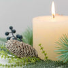 Fir and Blue Berry Candle Ring - Blue - Distinctly Living