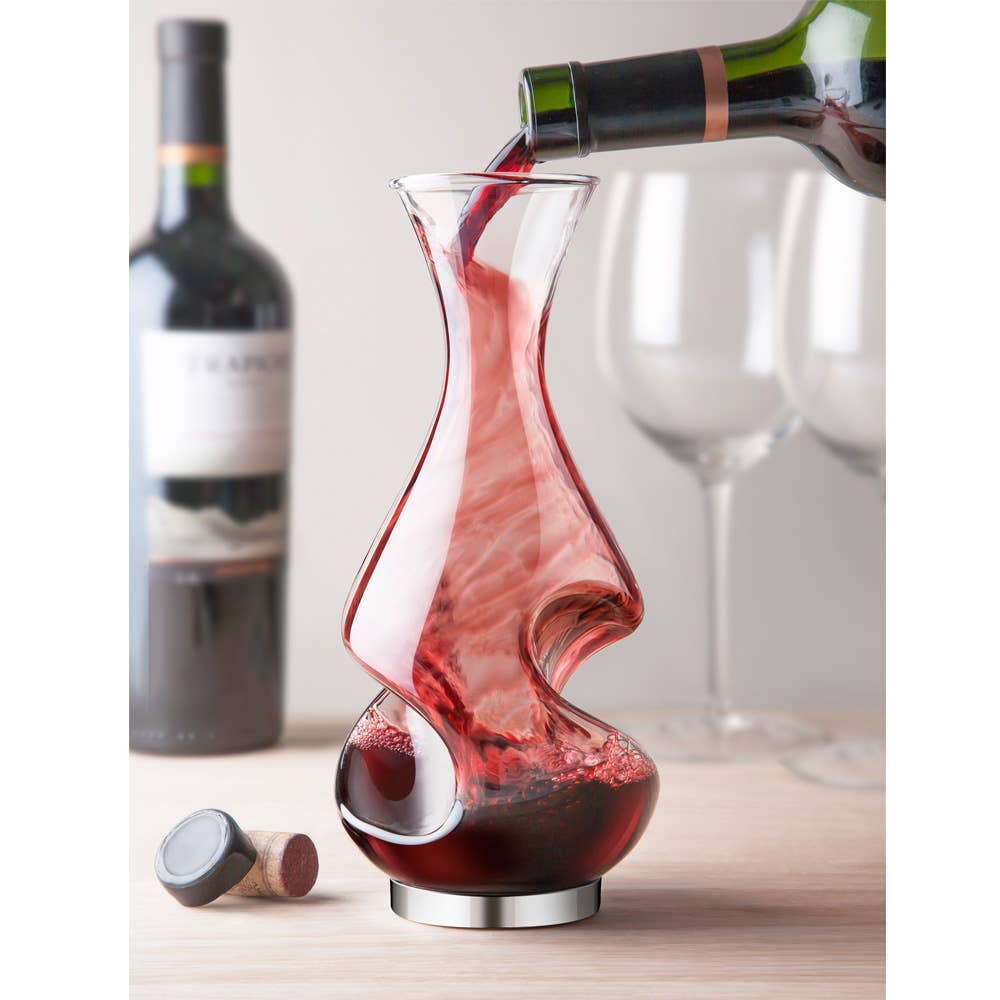 Flow Wine Aerating Decanter - Distinctly Living