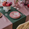 Forest Green Linen Table Runner - Distinctly Living