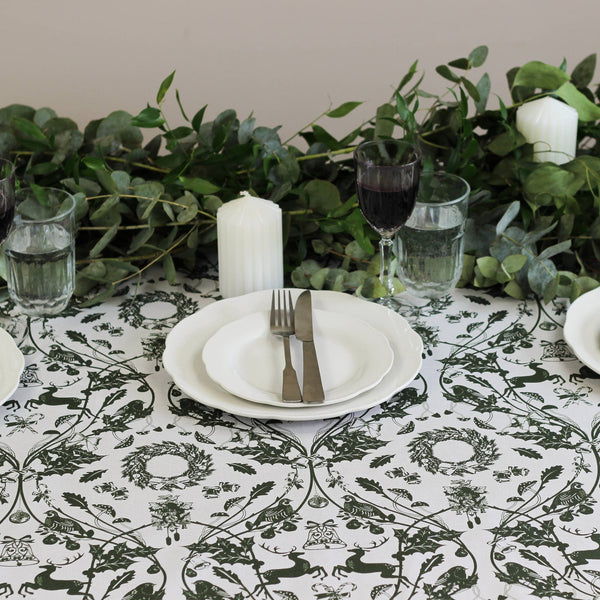 Forest Stag Tablecloth - 143x230cm - Distinctly Living