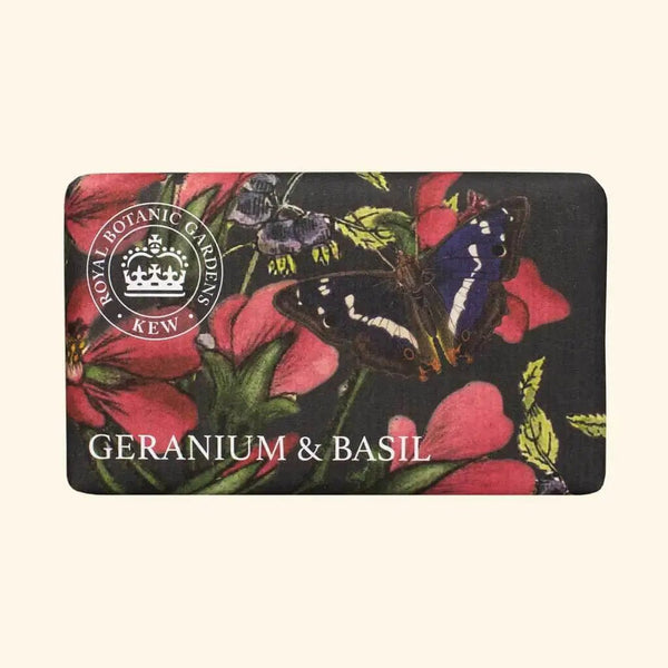 Geranium & Basil Kew Garden Soap - Distinctly Living