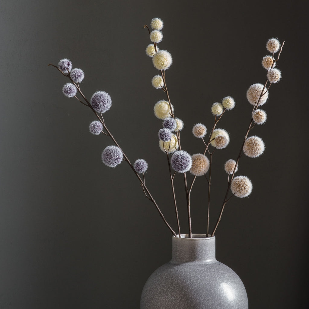 Grey Pom Pom Spray - Distinctly Living