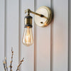 Halle Wall Light Antique Brass - Distinctly Living