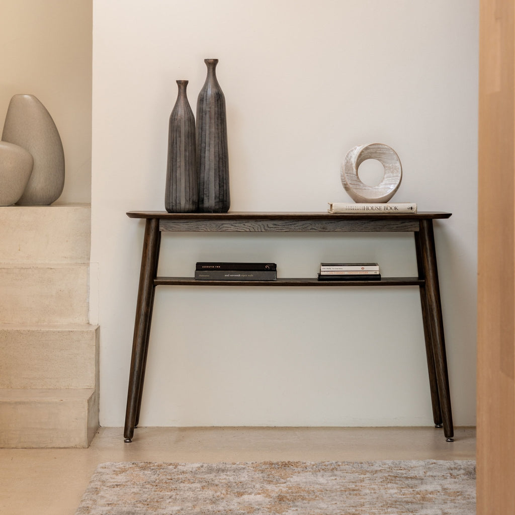 Hatton Console Table - Smoked - Distinctly Living