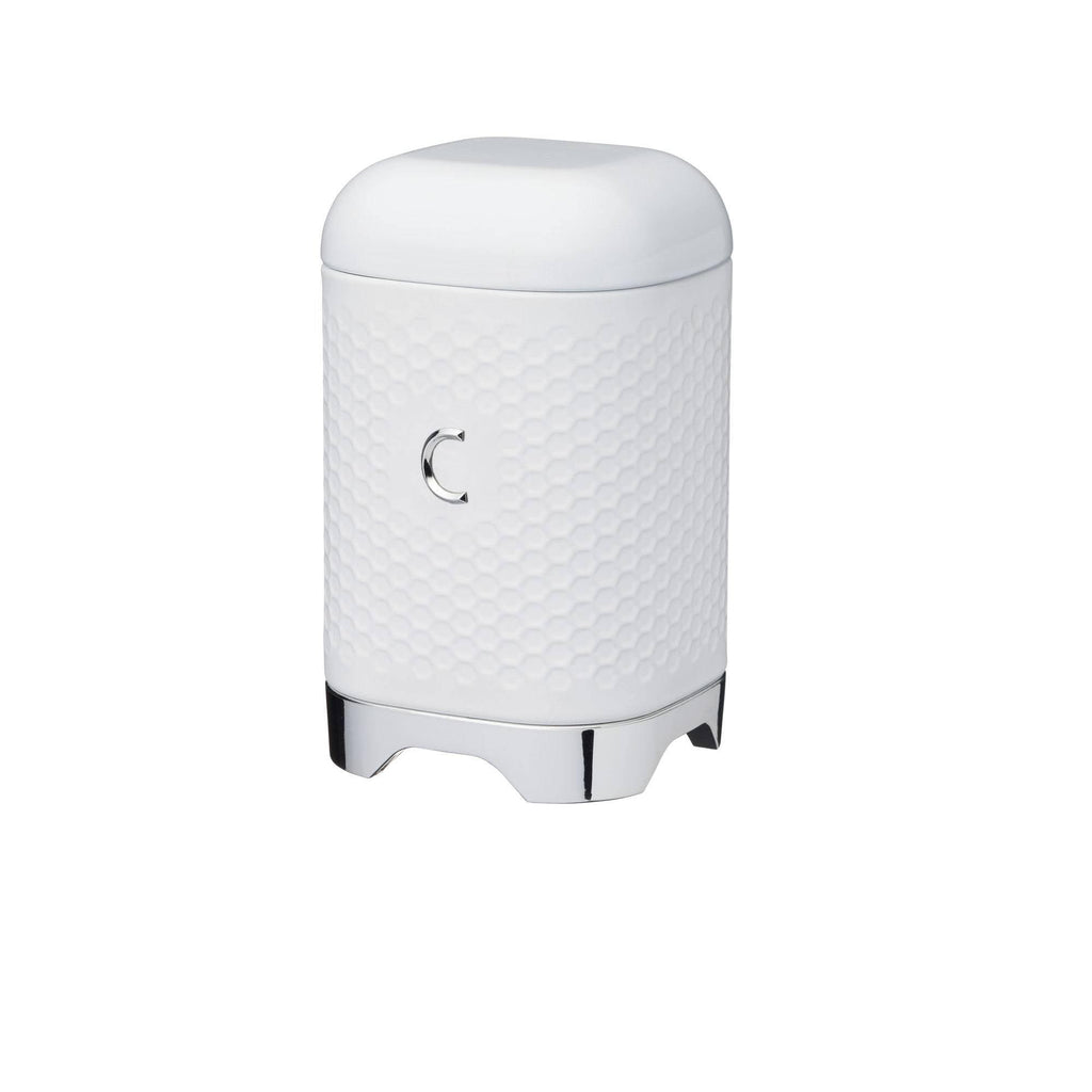 Hex Design Individual Tea Caddy - White - Distinctly Living