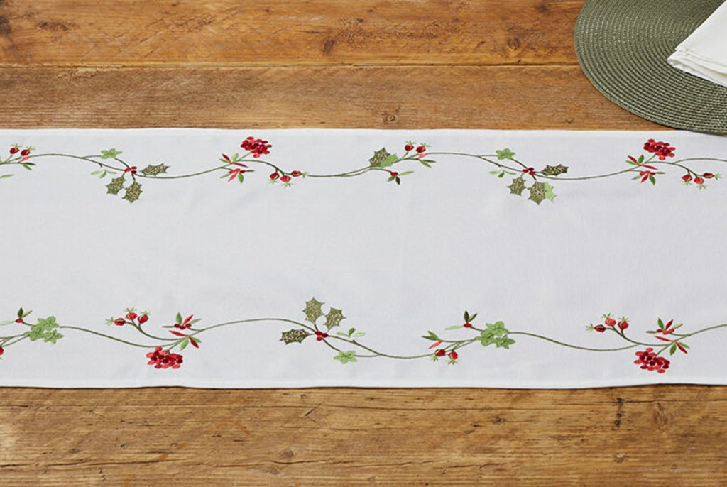 Holly & Berry Runner - Distinctly Living