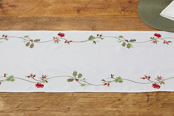 Holly & Berry Runner - Distinctly Living