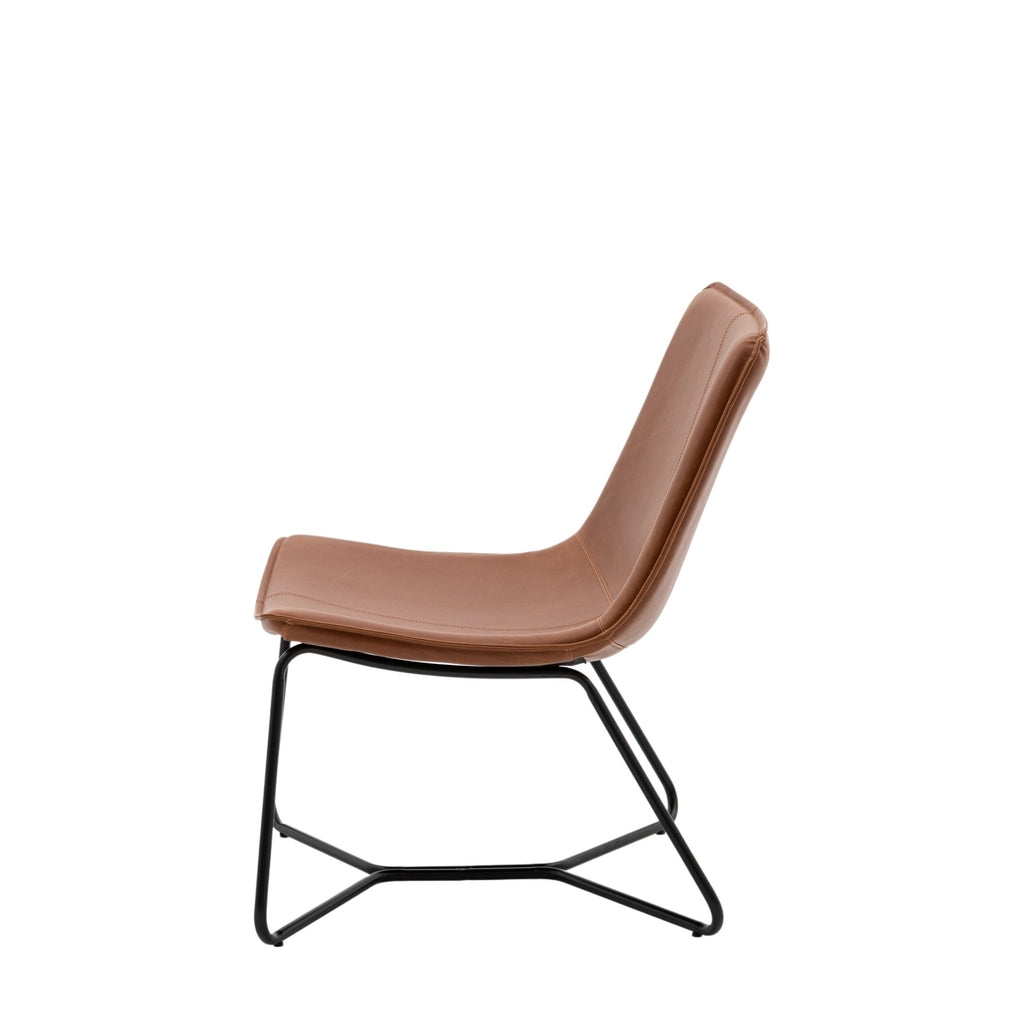 Hythe Curved Lounger Chair - Various Colours - Distinctly Living