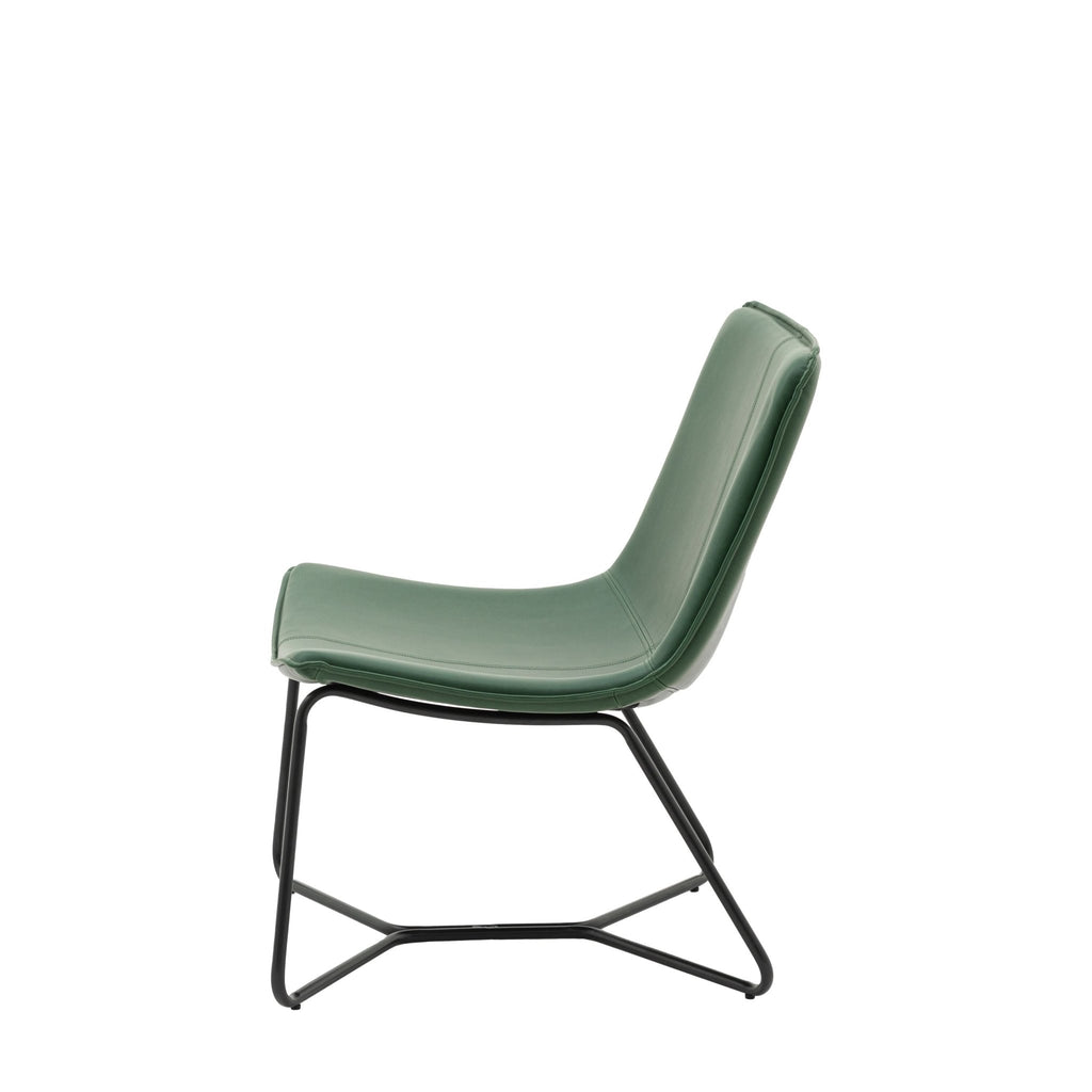 Hythe Curved Lounger Chair - Various Colours - Distinctly Living