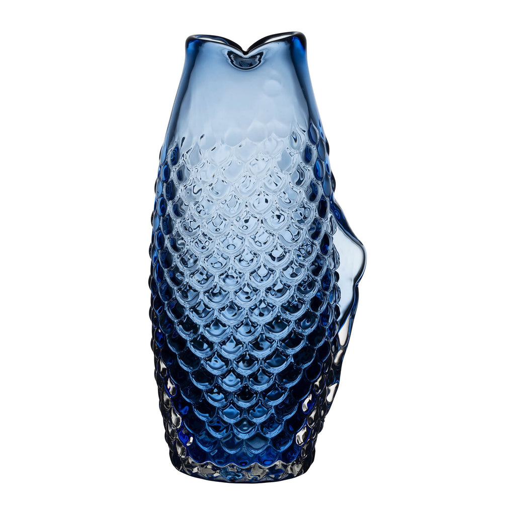 Indigo Blue Fish Vase - Distinctly Living