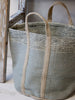 Jute Storage Bag - Steel Blue - Distinctly Living