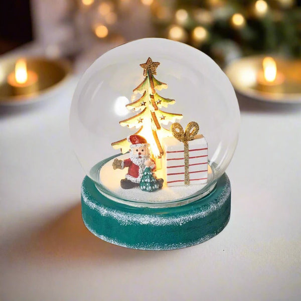 LED Lit Dome - Father Christmas - Distinctly Living