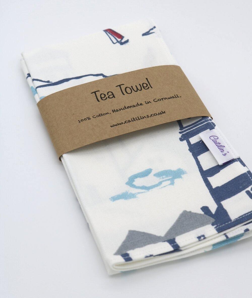 Lighthouse Design Tea Towel - Distinctly Living