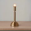 Maximus Lamp for Shades - Rechargeable Table Lamp Warm Brass - Distinctly Living