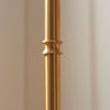 Maximus Warm Brass Rechargable Floor Lamp - 30 Hours! - Distinctly Living