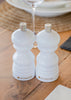 Mini White Salt and Pepper Mills - Pair - Distinctly Living