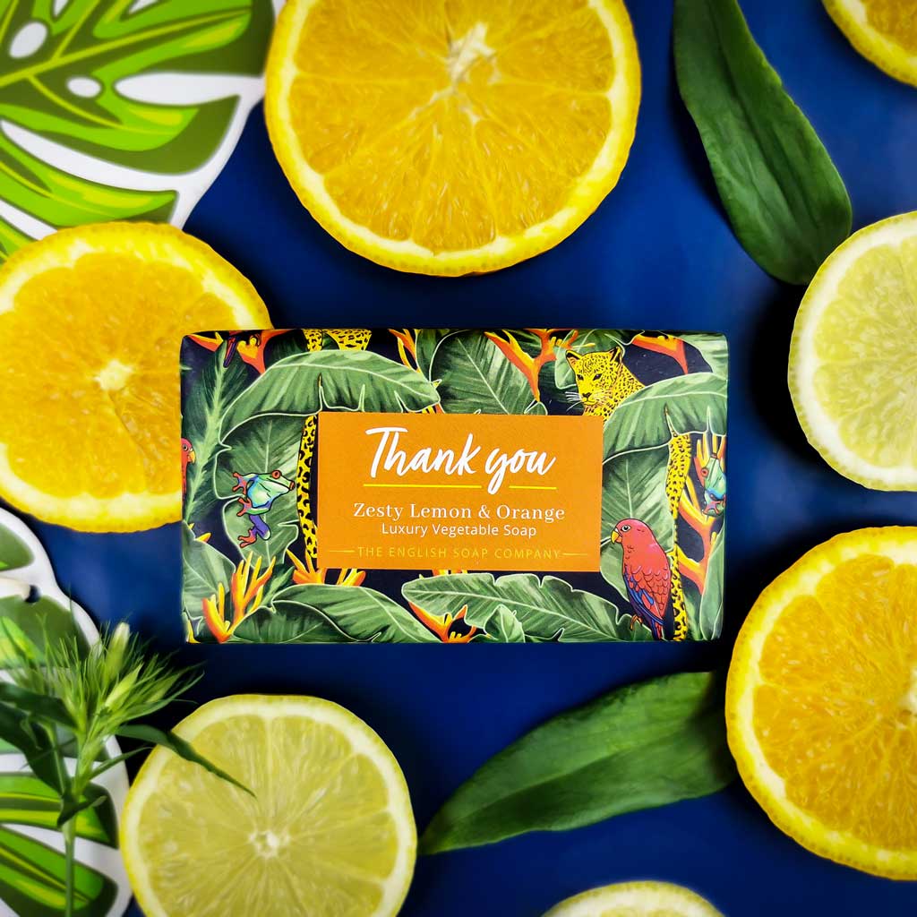 Occasions Zesty Lemon and Orange Thank You Soap - Distinctly Living