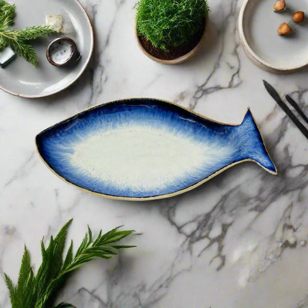 Ocean Deep Fish Dish - Distinctly Living