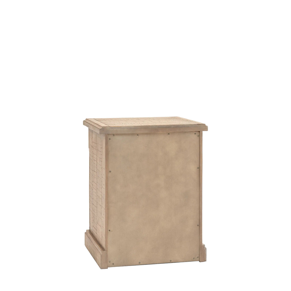 Orleans 3 Drawer Bedside Cabinet - Distinctly Living