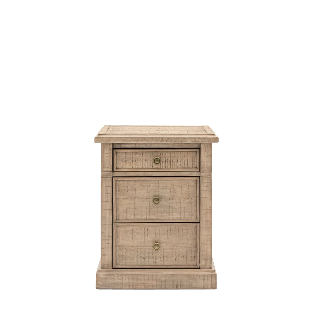 Orleans 3 Drawer Bedside Cabinet - Distinctly Living