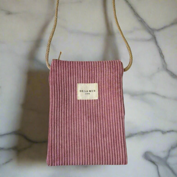 Pink Cord Mobile Bag - Distinctly Living