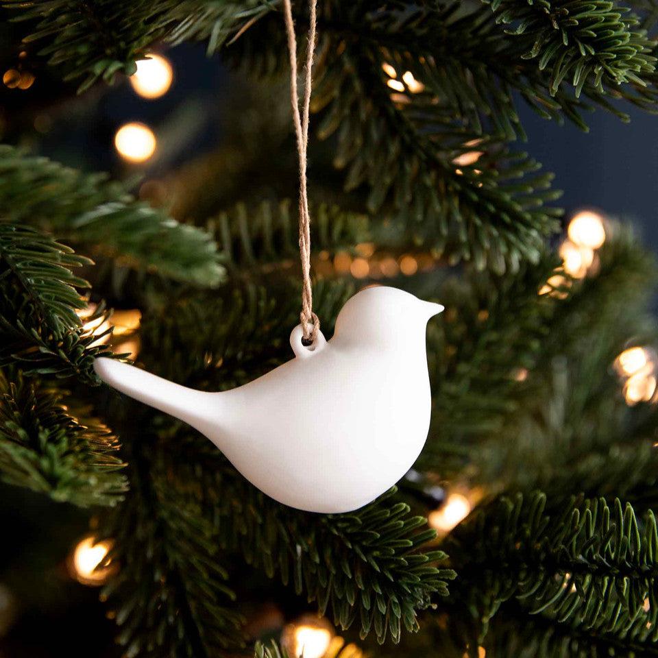 Porcelain Bird Bauble - Distinctly Living