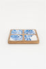 Quad Quare Wooden Fish Nibble Dish - Distinctly Living