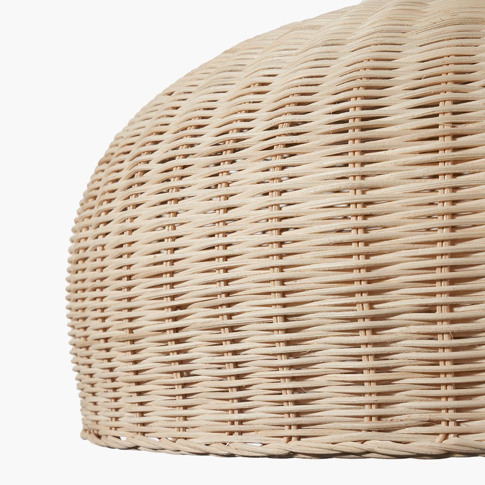 Rattan Domed Pendant - Distinctly Living