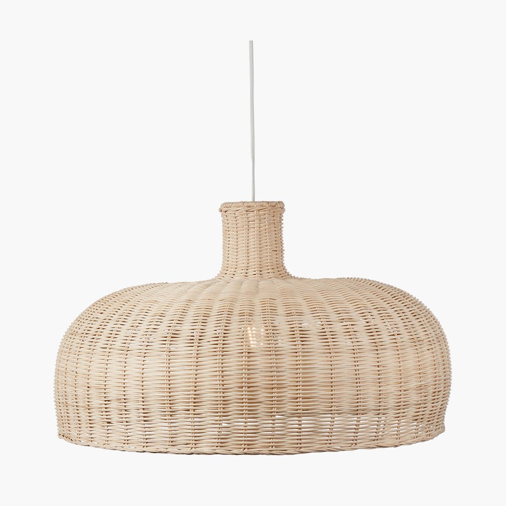 Rattan Domed Pendant - Distinctly Living