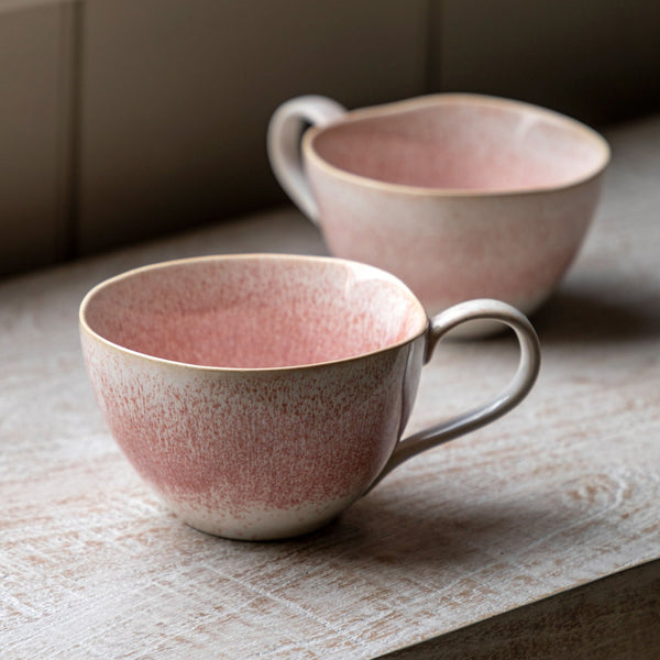 Reactive Dusky Pink Mug - Distinctly Living