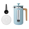 Retro Cafetiere - Sky Blue - Large - Distinctly Living