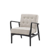 Rex Armchair - Slate Linen or Leather - Distinctly Living